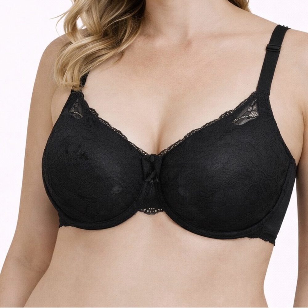 🖤 NWT! Black Lace Bra 42DDD